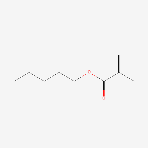 N-AMYL METHACRYLATE (CAS: 2849-98-1) - Chemical Structure and Molecular Formula 