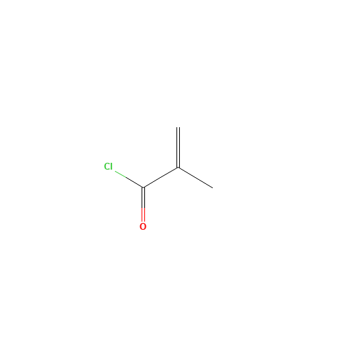 Methacryloyl chloride (CAS: 920-46-7) - Chemical Structure and Molecular Formula 