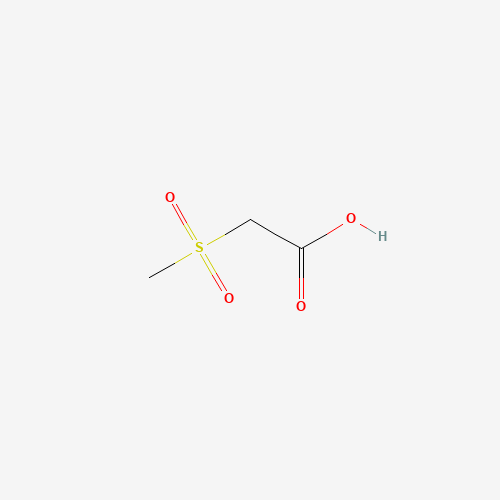 METHANESULFONYLACETIC ACID (CAS: 2516-97-4) - Chemical Structure and Molecular Formula 
