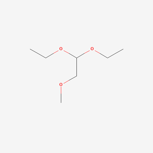 METHOXYACETALDEHYDE DIETHYL ACETAL (CAS: 4819-75-4) - Chemical Structure and Molecular Formula 