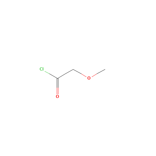 Methoxyacetyl chloride (CAS: 38870-89-2) - Chemical Structure and Molecular Formula 