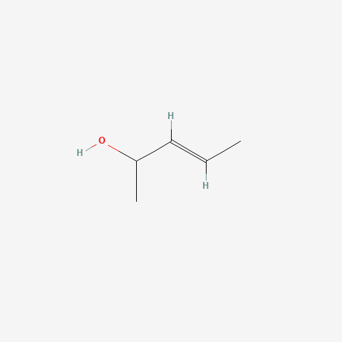 3-PENTEN-2-OL (CAS: 3899-34-1) - Chemical Structure and Molecular Formula 