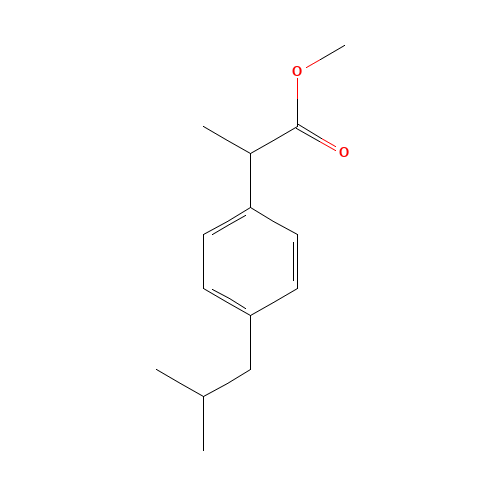 METHYL 2-(4-ISOBUTYLPHENYL)PROPANOATE (CAS: 61566-34-5) - Related Chemical Product
