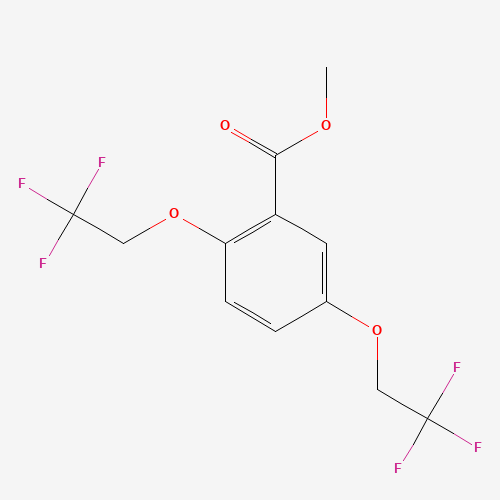Methyl 2,5-bis(2,2,2-trifluoroethoxy)benzoate (CAS: 175204-89-4) - Related Chemical Product