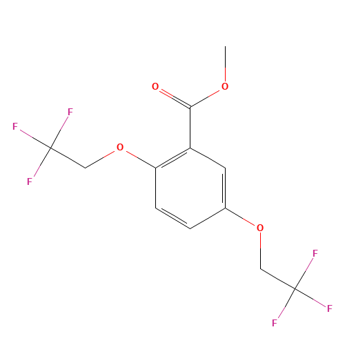METHYL 2,5-BIS(2,2,2-TRIFLUOROETHOXY)BENZOATE (CAS: 35480-31-0) - Related Chemical Product