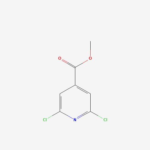 METHYL 2,6-DICHLOROISONICOTINATE (CAS: 42521-09-5) - Chemical Structure and Molecular Formula 