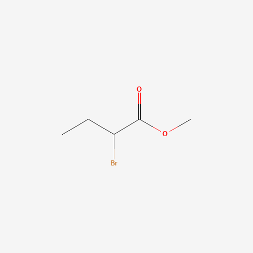 METHYL 2-BROMOBUTYRATE (CAS: 69043-96-5) - Chemical Structure and Molecular Formula 