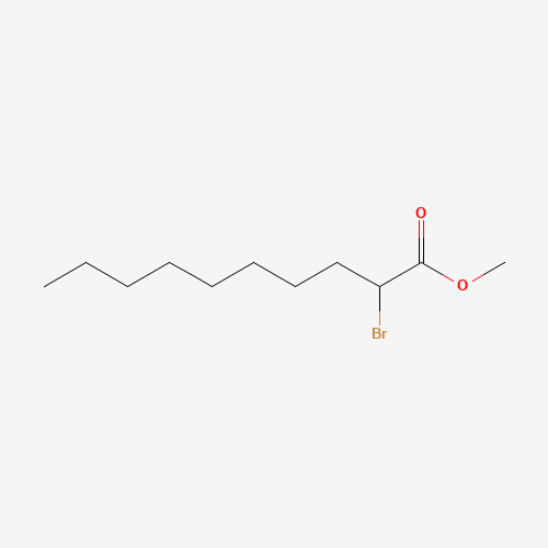 METHYL 2-BROMODECANOATE (CAS: 7357-56-4) - Chemical Structure and Molecular Formula 