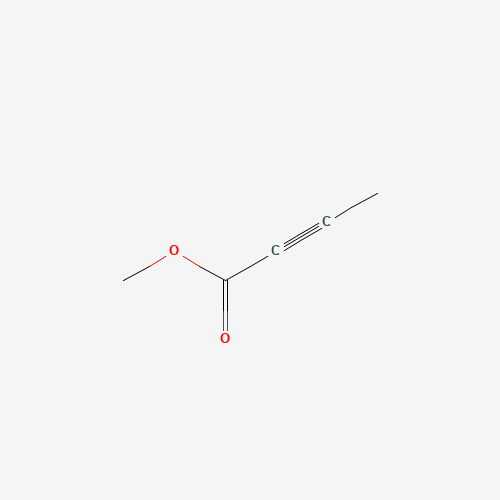 METHYL 2-BUTYNOATE (CAS: 23326-27-4) - Chemical Structure and Molecular Formula 