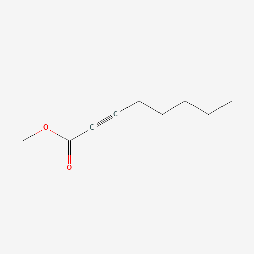 METHYL 2-OCTYNOATE (CAS: 111-12-6) - Chemical Structure and Molecular Formula 