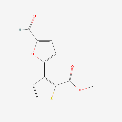 METHYL 3-(5-FORMYL-2-FURYL)THIOPHENE-2-CARBOXYLATE (CAS: 255828-29-6) - Related Chemical Product