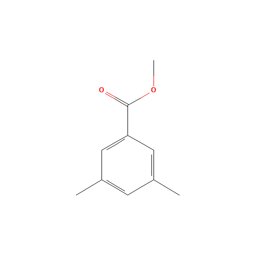 METHYL 3,5-DIMETHYLBENZOATE (CAS: 25081-39-4) - Chemical Structure and Molecular Formula 