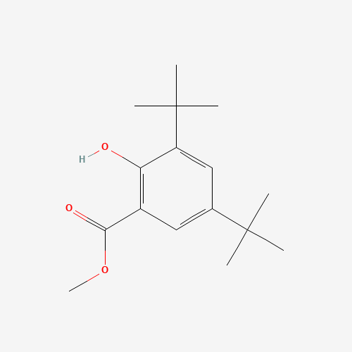 METHYL 3,5-DI-TERT-BUTYLSALICYLATE (CAS: 15018-03-8) - Chemical Structure and Molecular Formula 