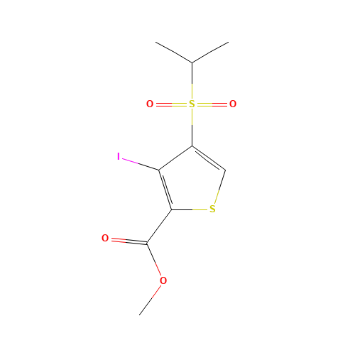 METHYL 3-IODO-4-(ISOPROPYLSULFONYL)THIOPHENE-2-CARBOXYLATE (CAS: 175201-88-4) - Related Chemical Product