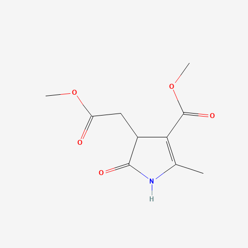 METHYL 4-(2-METHOXY-2-OXOETHYL)-2-METHYL-5-OXO-4,5-DIHYDRO-1H-PYRROLE-3-CARBOXYLATE (CAS: 77978-74-6) - Related Chemical Product
