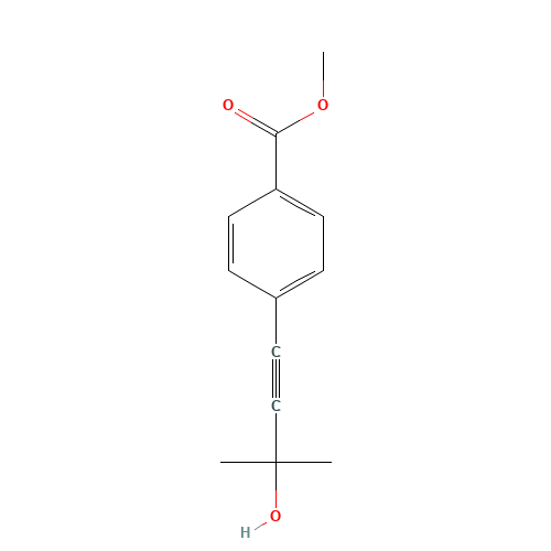 4-(3-HYDROXY-3-METHYLBUT-1-YNYL)BENZOIC ACID METHYL ESTER (CAS: 33577-98-9) - Related Chemical Product