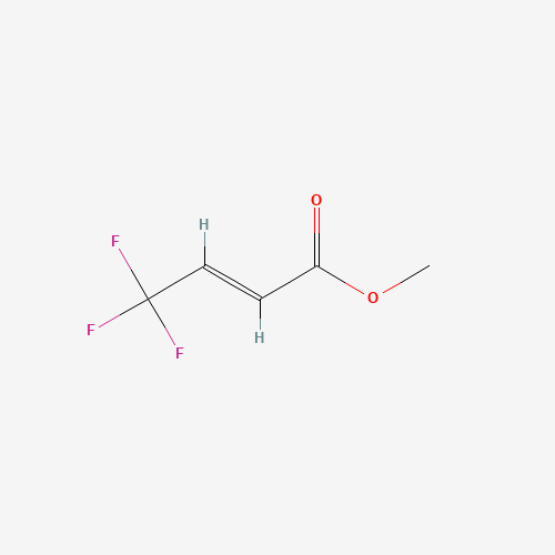 METHYL 4,4,4-TRIFLUOROCROTONATE (CAS: 85694-31-1) - Chemical Structure and Molecular Formula 