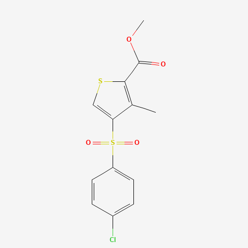 METHYL 4-[(4-CHLOROPHENYL)SULFONYL]-3-METHYLTHIOPHENE-2-CARBOXYLATE (CAS: 175137-60-7) - Related Chemical Product