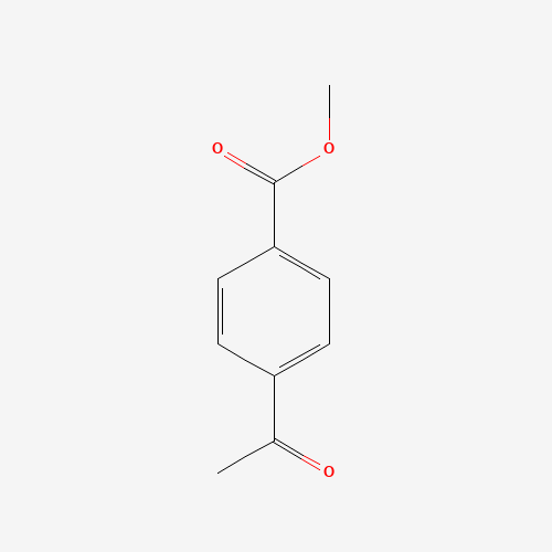 METHYL 4-ACETYLBENZOATE (CAS: 3609-53-8) - Chemical Structure and Molecular Formula 