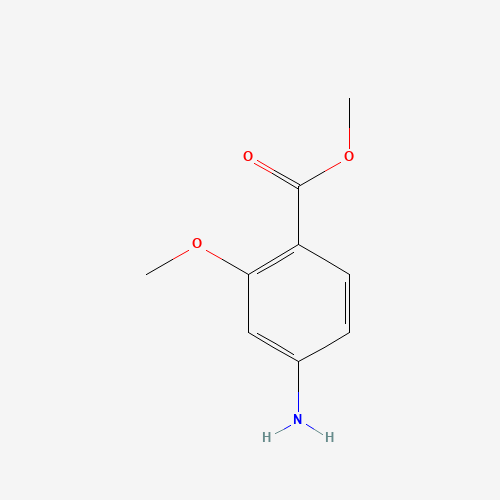 Methyl 4-amino-2-methoxybenzoate (CAS: 27492-84-8) - Chemical Structure and Molecular Formula 