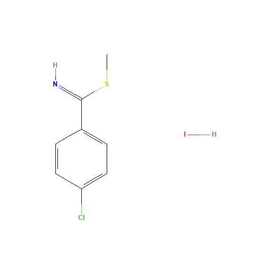 S-METHYL-P-CHLOROISOTHIOBENZAMIDE HYDROIODIDE (CAS: 62925-87-5) - Related Chemical Product