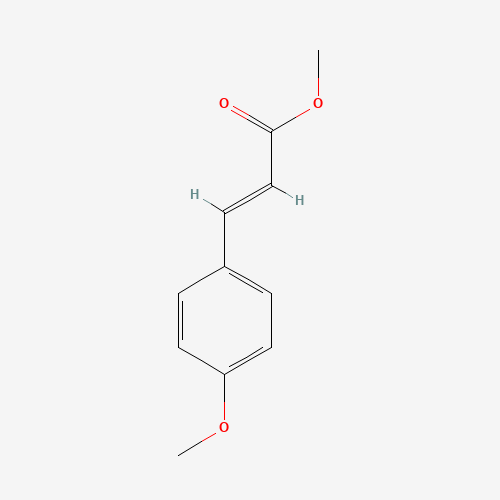 METHYL 4-METHOXYCINNAMATE (CAS: 832-01-9) - Chemical Structure and Molecular Formula 