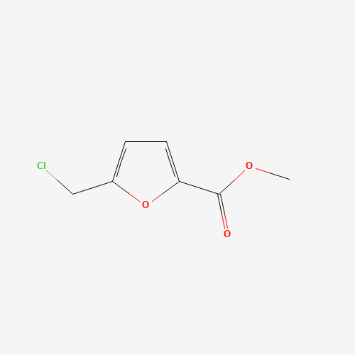 METHYL 5-(CHLOROMETHYL)-2-FUROATE (CAS: 2144-37-8) - Chemical Structure and Molecular Formula 
