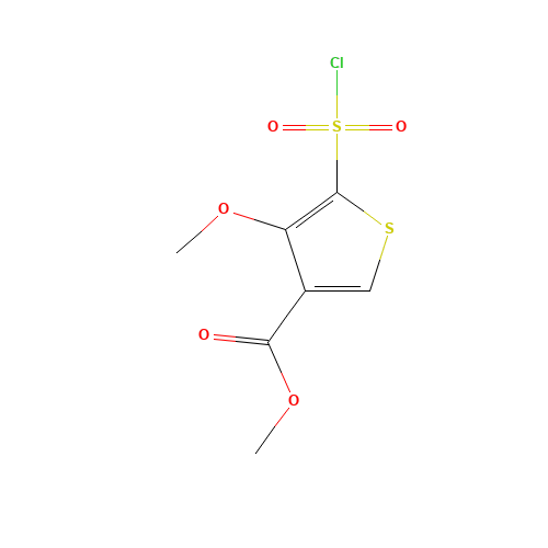 METHYL 5-CHLOROSULFONYL-4-METHOXYTHIOPHENE-3-CARBOXYLATE (CAS: 175203-45-9) - Related Chemical Product