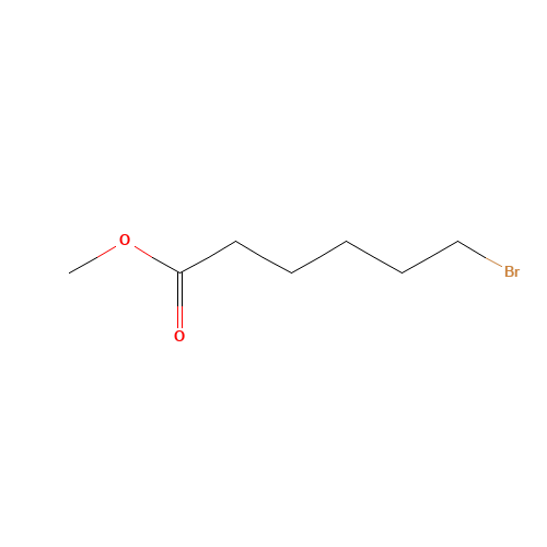 Methyl 6-bromohexanoate (CAS: 14273-90-6) - Chemical Structure and Molecular Formula 