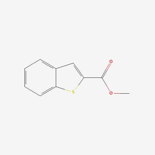 METHYL BENZO[B]THIOPHENE-2-CARBOXYLATE (CAS: 22913-24-2) - Chemical Structure and Molecular Formula 