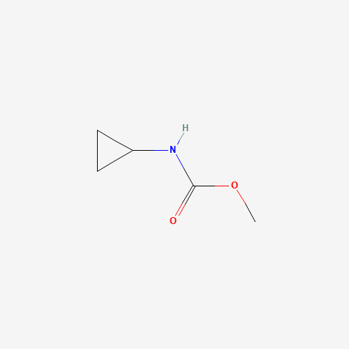 METHYL CYCLOPROPYLCARBAMATE (CAS: 73330-91-3) - Chemical Structure and Molecular Formula 