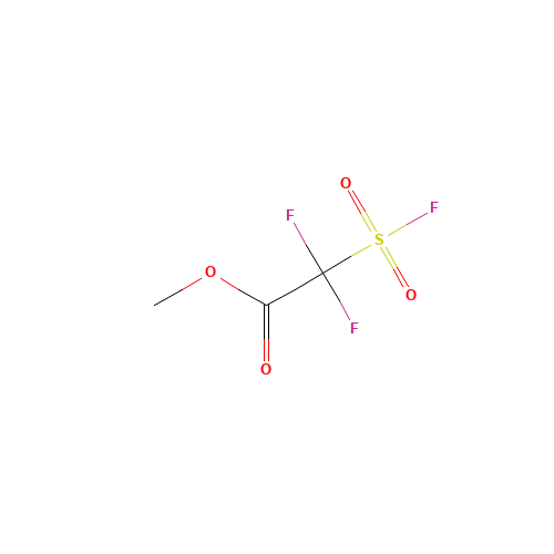 Methyl 2,2-difluoro-2-(fluorosulfonyl)acetate (CAS: 680-15-9) - Chemical Structure and Molecular Formula 