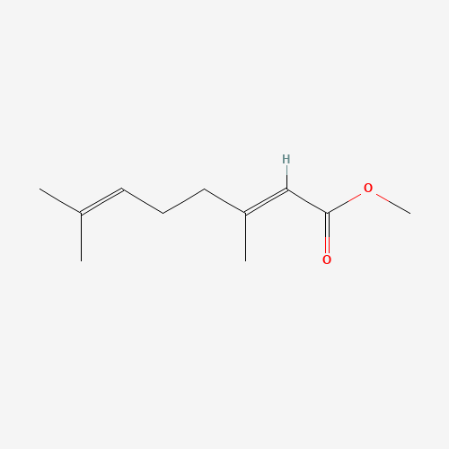 METHYL GERANATE (CAS: 1189-09-9) - Chemical Structure and Molecular Formula 