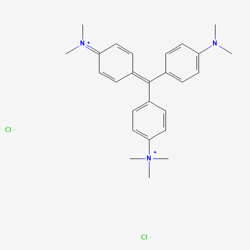 METHYL GREEN (CAS: 82-94-0) - Chemical Structure and Molecular Formula 