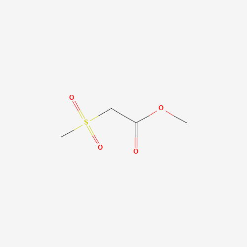 METHYL METHANESULFONYLACETATE (CAS: 62020-09-1) - Chemical Structure and Molecular Formula 