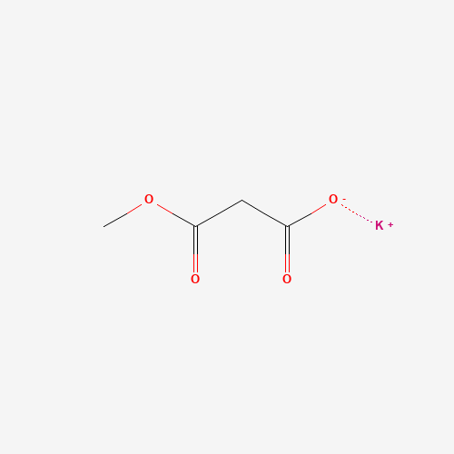 Potassium 3-methoxy-3-oxopropanoate (CAS: 38330-80-2) - Chemical Structure and Molecular Formula 