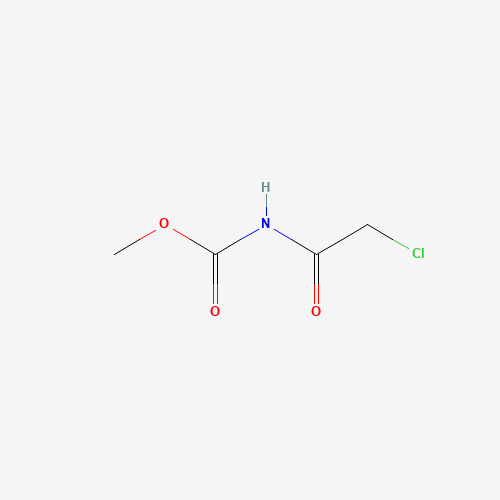 METHYL CHLOROACETYLCARBAMATE (CAS: 13558-70-8) - Chemical Structure and Molecular Formula 