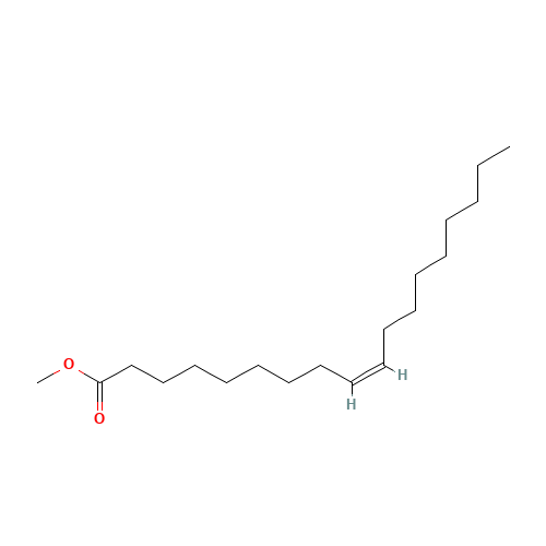 (Z)-9-Octadecenoic acid methyl ester (CAS: 112-62-9) - Chemical Structure and Molecular Formula 