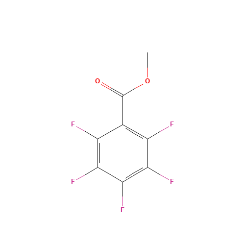 METHYL PENTAFLUOROBENZOATE (CAS: 36629-42-2) - Chemical Structure and Molecular Formula 
