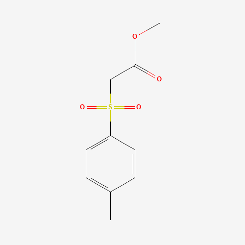 METHYL P-TOLUENESULPHONYLACETATE (CAS: 50397-64-3) - Chemical Structure and Molecular Formula 