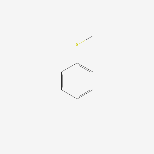(4-Methylthio)toluene (CAS: 623-13-2) - Chemical Structure and Molecular Formula 