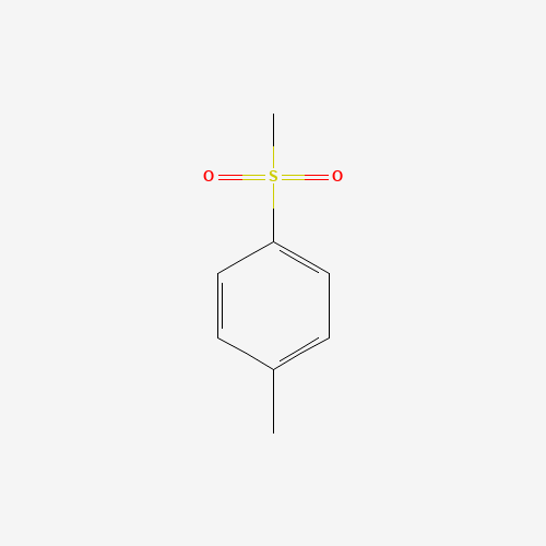 1-Methyl-4-(methylsulfonyl)-benzene (CAS: 3185-99-7) - Chemical Structure and Molecular Formula 