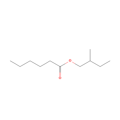 METHYL-2-BUTYL-CAPROATE (CAS: 2601-13-0) - Chemical Structure and Molecular Formula 