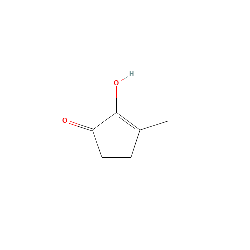 Methyl cyclopentenolone (CAS: 80-71-7) - Chemical Structure and Molecular Formula 
