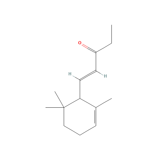 METHYLIONONE (CAS: 1335-46-2) - Chemical Structure and Molecular Formula 