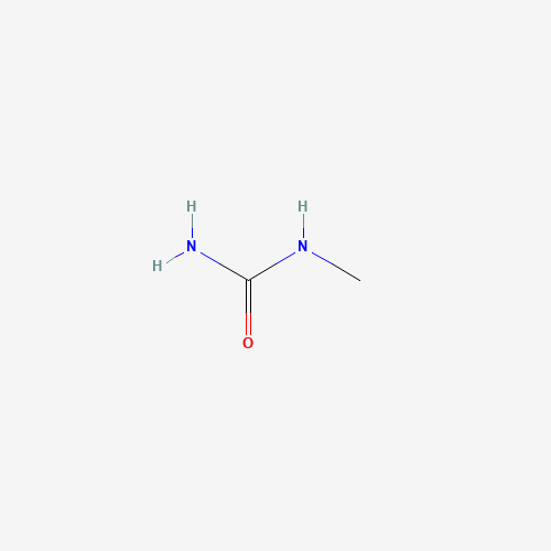 Methylurea (CAS: 598-50-5) - Chemical Structure and Molecular Formula 