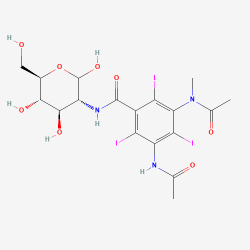 Metrizamide (CAS: 31112-62-6) - Chemical Structure and Molecular Formula 