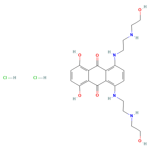 Mitoxantrone hydrochloride (CAS: 70476-82-3) - Related Chemical Product
