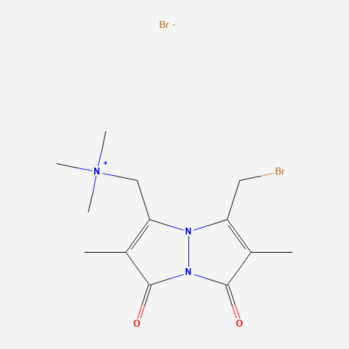 QBBR (CAS: 71418-45-6) - Chemical Structure and Molecular Formula 
