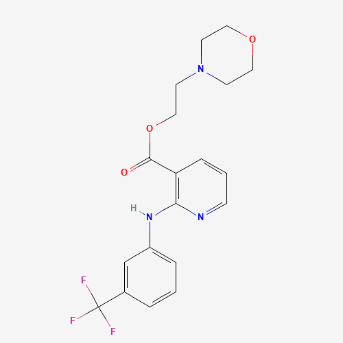 Morniflumate (CAS: 65847-85-0) - Chemical Structure and Molecular Formula 